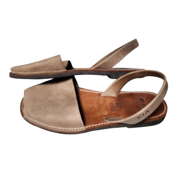 Ria Menorca Leather Sandals Size EU 45 - Picture 5 of 8